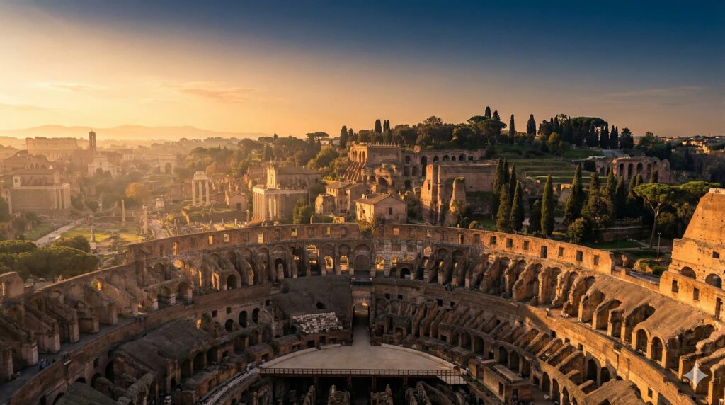 colosseum-arena-palatine-hill-roma-forum